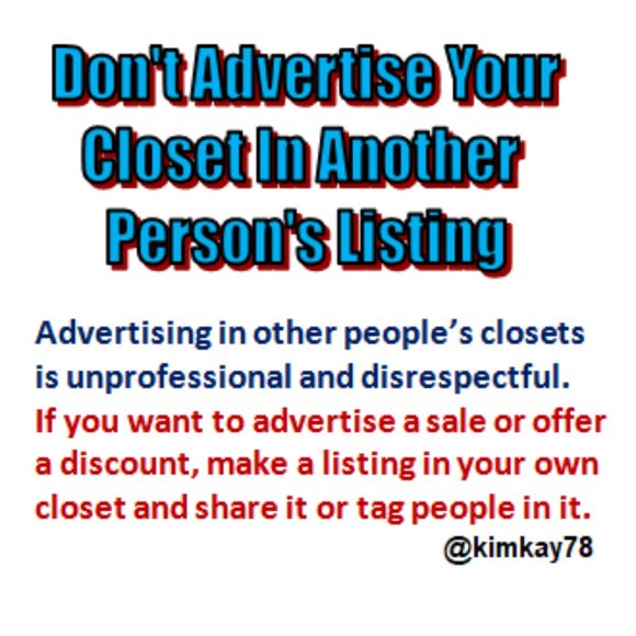 Poshmark Don'ts - Be Respectful - Picture 3 of 8